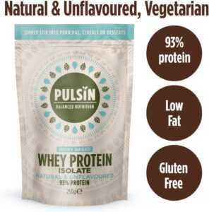 Cheapest Pulsin Unflavoured Whey Protein Concentrate