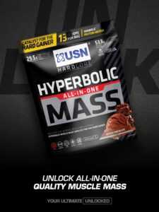 USN Hyperbolic Mass GH Chocolate Flavour