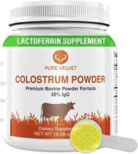 Bovine Colostrum Supplement for Humans