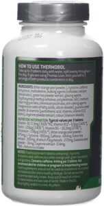 Maximuscle Thermobol Ingredients list