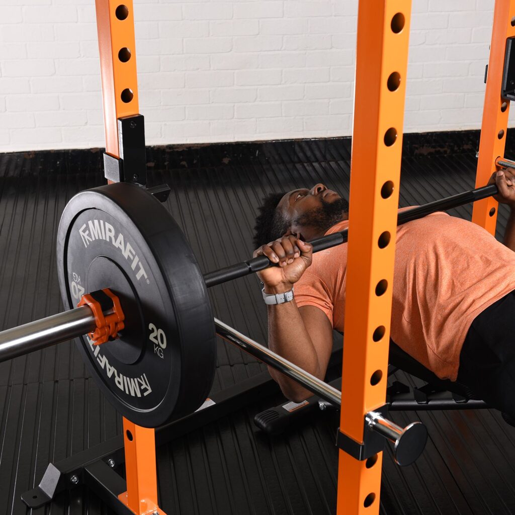Using the Power Rack M100 as a Bench Press