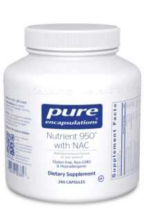 Pure Encapsulations NAC Nutrient 950 with NAC Review