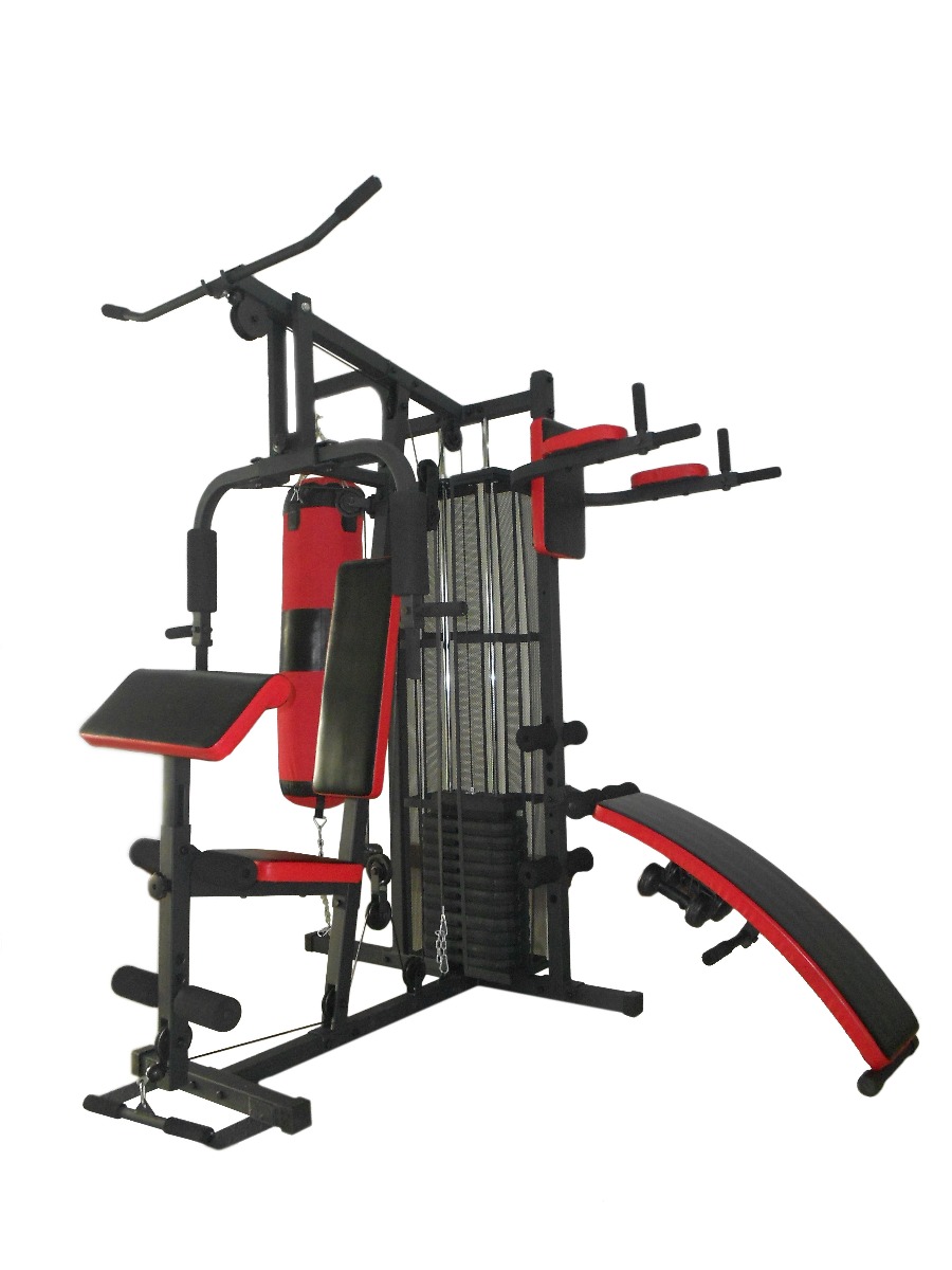 Strength Master 409B Home Multi Gym with Punch bag
