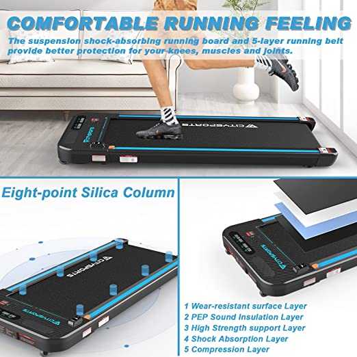Citysports Treadmill Review - Comfort