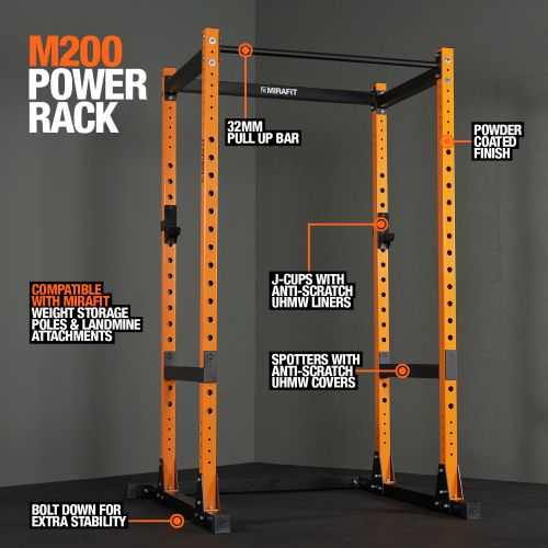 Mirafit M200 Power Rack - Features Review