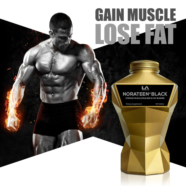 Norateen Black Build Muscle Lose Fat