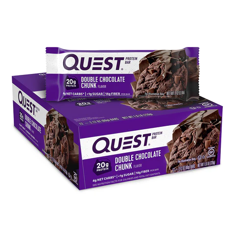 Quest Bars - Double Chocolate Chunk Flavour UK