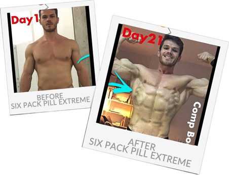 Six Pack Pill Before and After