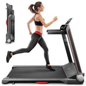 Sportstech Fx300 UltraThin Treadmill Review - folded