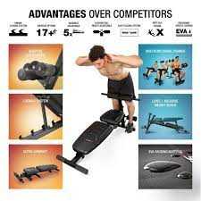 Sportstech Weight Bench 8 In 1 Review BRT500 - back workout