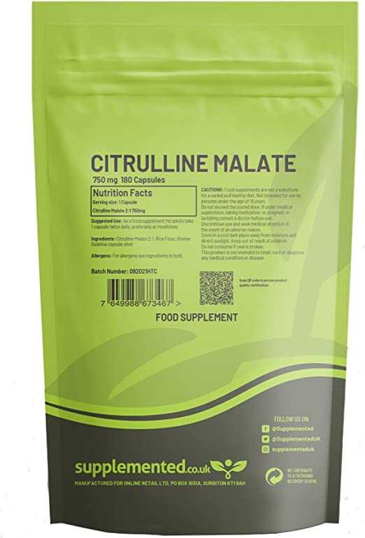 Citrulline Malate Review