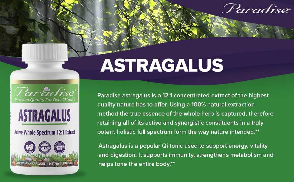 Paradise Herbs Astragalus UK Review