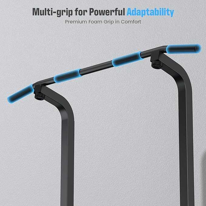 VKR Towers have multi grip chin up bars, these enable a wider range of muscle training